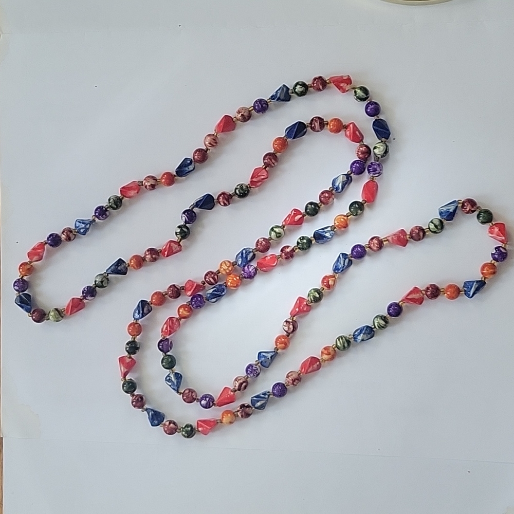 Beaded Infinite Necklace
